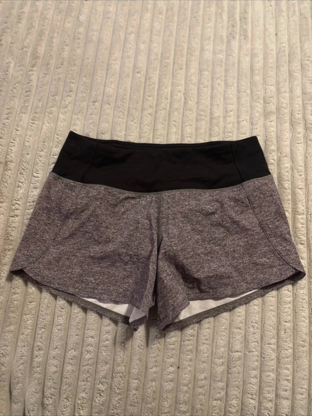 Lululemon Run Times Short 4” Heather Lux